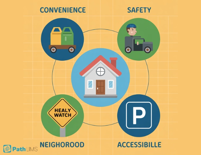 Advantages of home blood collection highlighting convenience, safety, and accessibility