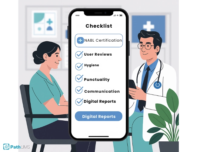 Checklist for choosing reliable lab home collection services with accreditation and customer reviews